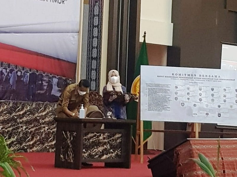 Foto Wabup Malaka: Teken Pakta Integritas Aset akan Ditindaklanjuti Daerah