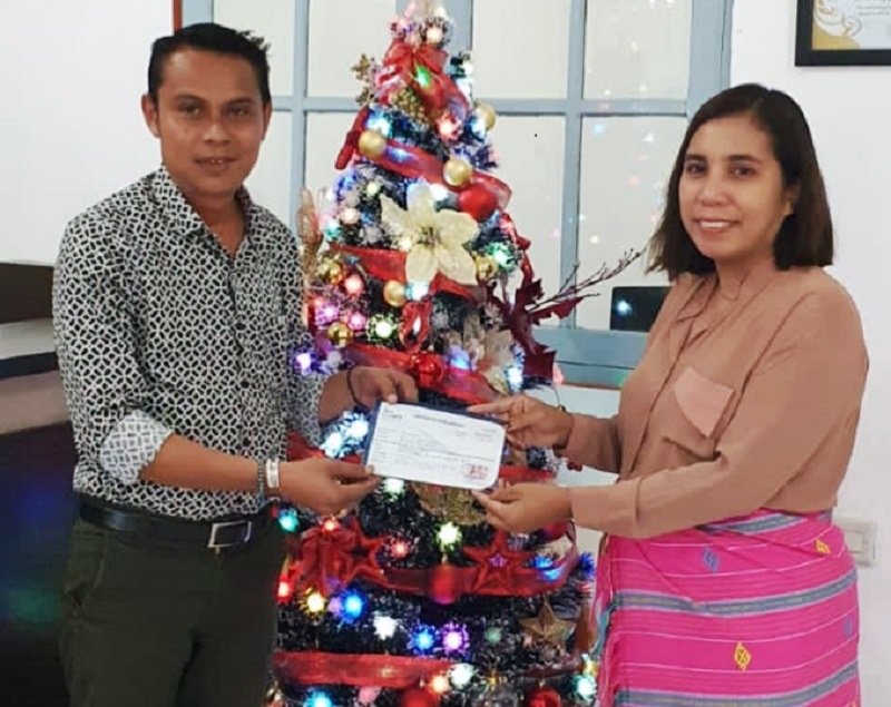 Foto Wabup Malaka Ajak Warga Gemar Menabung