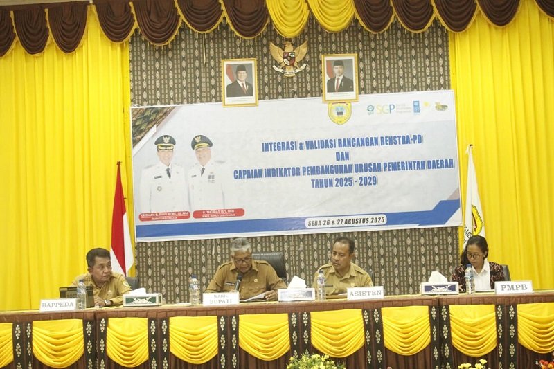 Foto Pemda Sabu Raijua Apresiasi LSM PMPB NTT Atas Dukungan Penyusunan Dokumen Strategis Daerah