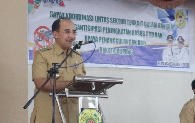 Foto Wali Kota Kupang Minta Semua Pihak Gerak Cepat atasi DBD