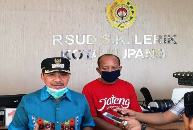 Foto Wali Kota Cek Kesiapan 10 Ruang Isolasi Pasien Corona di RSUD Kupang