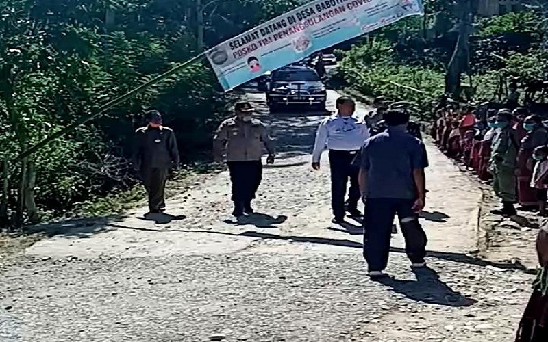 Foto Bacawabup Wande Taolin Terima Kunker Forkompimda Malaka di Saat Wabah Covid-19