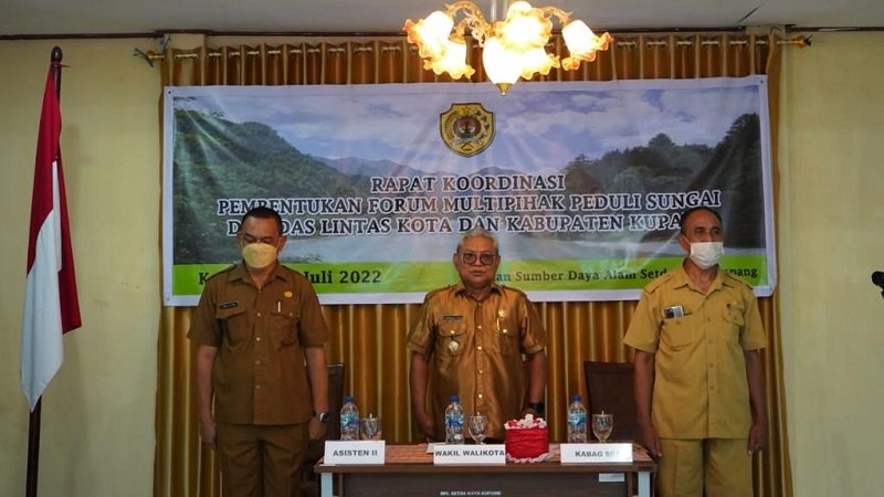 Foto Wawali Herman Dukung Pembentukan Forum  Peduli Sungai Lintas Kota dan Kabupaten Kupang