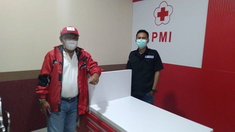 Foto Wawali Kota Kupang Apresiasi Donor Darah Ultras Victory