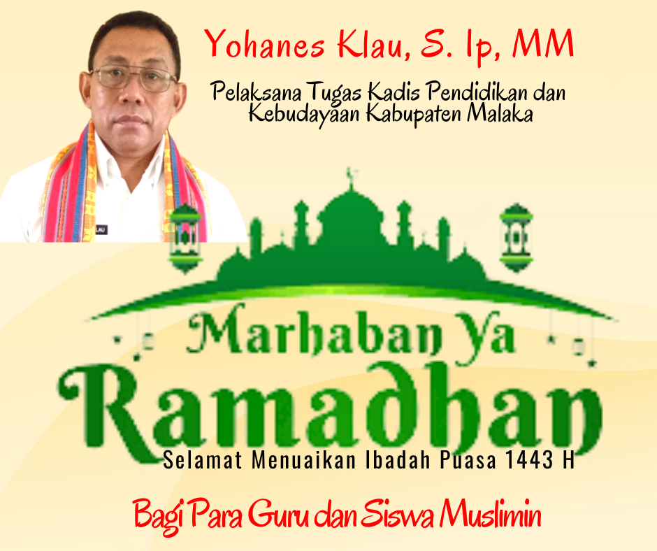 IKLAN: Yohanes Klau, S. Ip, MM Mengucapkan Marhaban Ya Ramadhan 1443 H