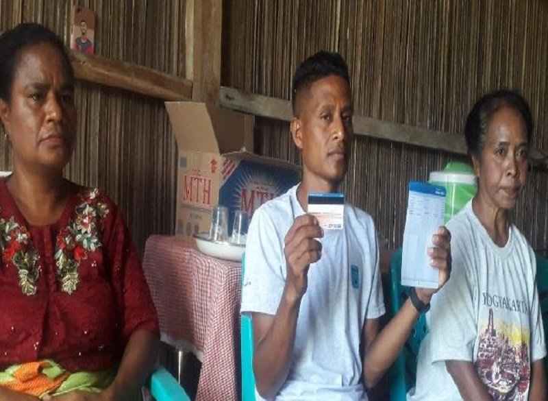 Foto Kades Alas di Malaka Politisasi Bantuan Covid-19, Diduga Intimidasi Warga Penerima Bantuan
